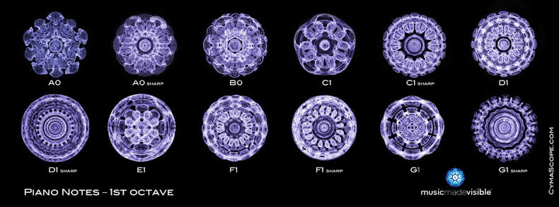 unnamed 2 Cymatics: How Sound Vibrations Create Physical Structures Vesica Institute for Holistic Studies Piano notes