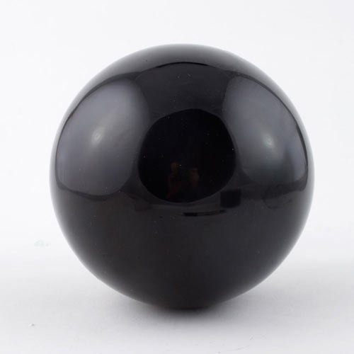 obsidian sphere a PurCrystal™ / Crystals & Minerals Vesica Institute for Holistic Studies