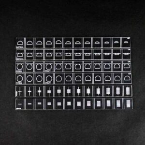 biogeometry bg suplane strips for Human archetype ruler Subplane Strips, for Human Archetype Ruler, AT Students Only Vesica Institute for Holistic Studies