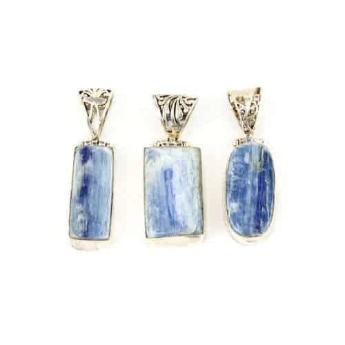 kyanite blue pendant 2 PurCrystal™ / Crystals & Minerals Vesica Institute for Holistic Studies