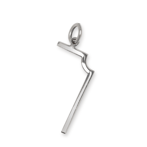 L90 Pendant, Sterling Silver - 90-degree