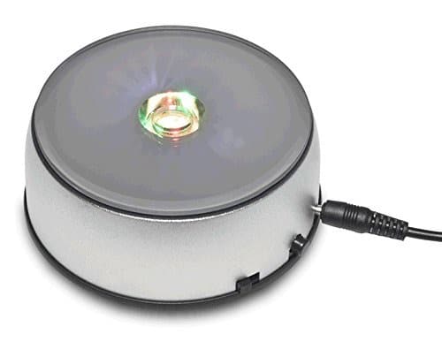 image2 Links to Resources from the 2019 Vesica Conference Vesica Institute for Holistic Studies Santa Cruz Lights Rotating Programable Stand Base for Crystals Glass Art