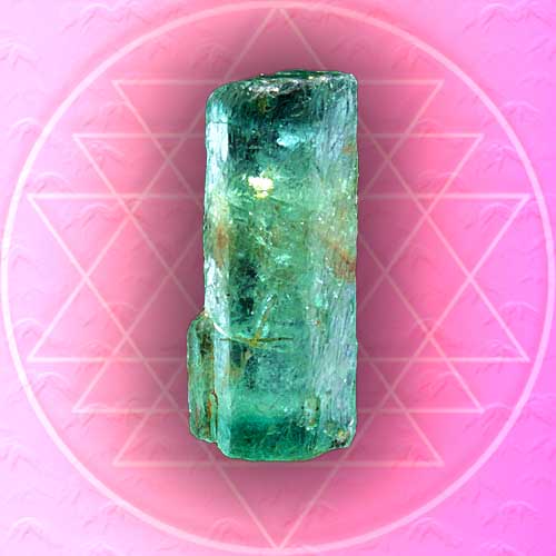 Vibrationally Tested Emerald Crystals at Vesica.org