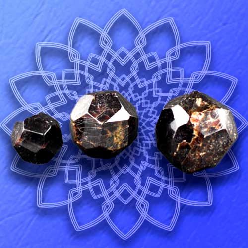 Vibrationally Tested Garnet Crystals at Vesica.org