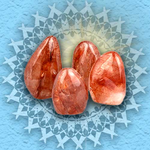 Vibrationally Tested Iron Rose Quartz Crystals at Vesica.org