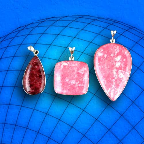 Vibrationally Tested Thulite Crystals at Vesica.org