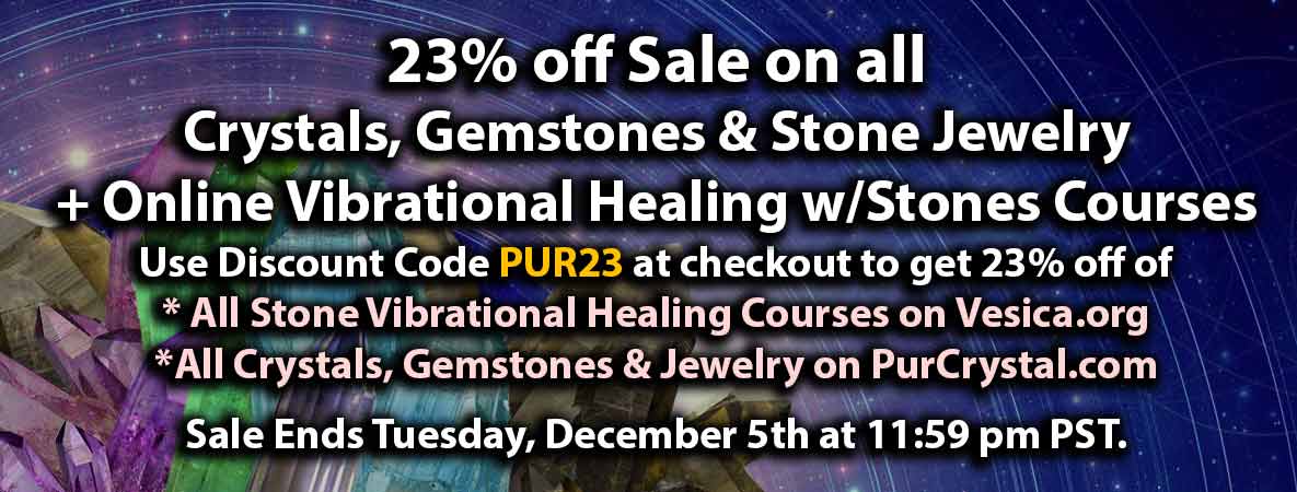 2023 crystal course sale 3 Cart Vesica Institute for Holistic Studies