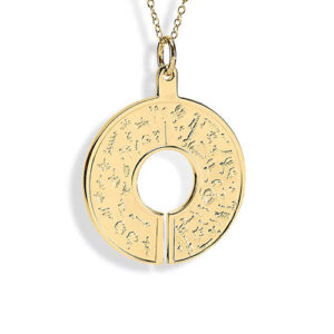 New! BioSignature Emitter Medallion, Gold Plated  (2.5 micron)