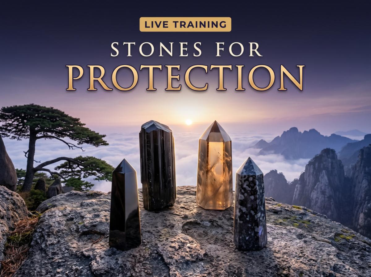 stones for protection vesica course Stones for Protection: Utilizing Ancient Daoist Teachings and Modern Vibrational Science Vesica Institute for Holistic Studies